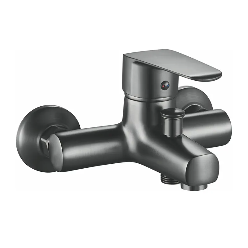 Grifo de bañera gris bronce